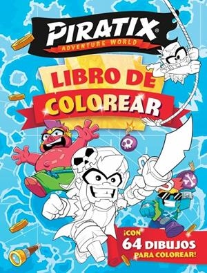 Piratix : libro de colorear | 9788448873707