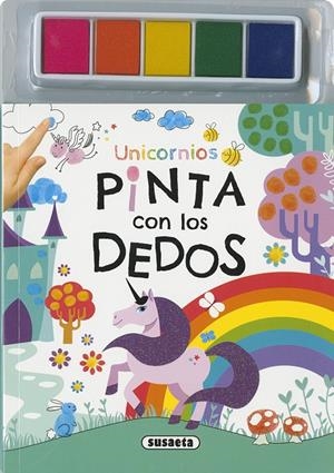 Unicornios : pinta con los dedos | 9791370340803