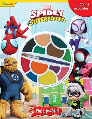 Spidey y su superequipo : pinta pósters (+ aquarel·les) | 9788410362291