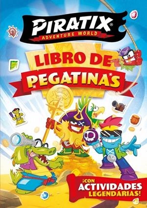 Piratix :  Libro de pegatinas | 9788448873776