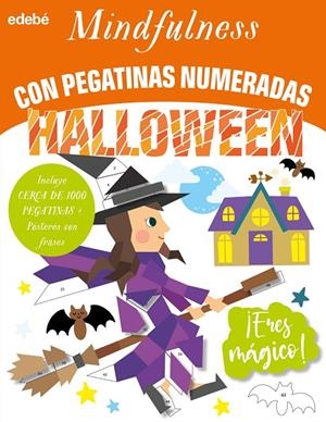Mindfulness con pegatinas numeradas : Halloween | 9788468370804 | Eve Robertson ; Simon Abbott