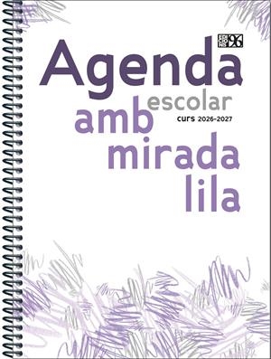 Agenda escolar 2026-2027 : Amb la mirada lila | 8437018419814