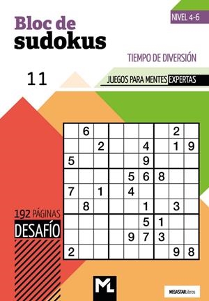 Bloc de sudokus desafío 11 | 9789493482050