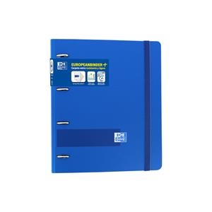 Carpeta 4 anelles : Europeanbimder (+ recanvi 5 colors i bossa documents) (blau) | 8427291023266