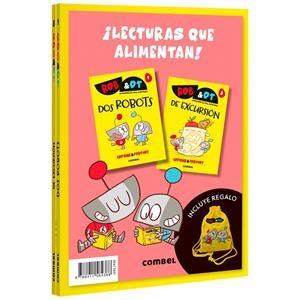Dos robots ; D'excursió (2 volums + motxilla) | 9788411584388 | Jaume Copons ; Liliana Fortuny