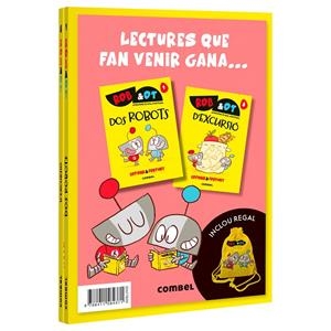 Dos robots ; La excursión (2 volums + motxilla) | 9788411584371 | Jaume Copons ; Liliana Fortuny