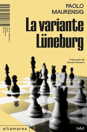 La variante Lüneburg | 9788410435605 | Paolo Maurensig