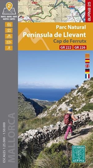 Parc Natural Península de Llevant (1:25000 - 1:50000) | 9788470112331