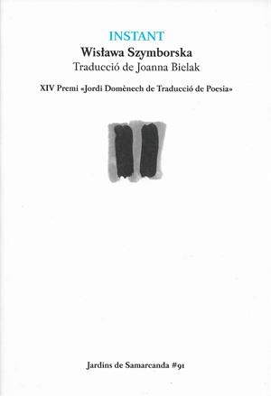 Instant (bilingüe polonès - català) | 9791388382024 | Wislawa Szymborska