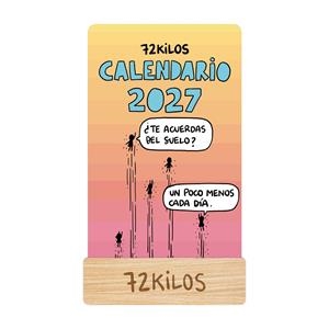Calendario 2027 72 kilos (peu de fusta amb targetes) | 9788419434456 | 72 Kilos