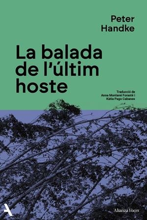 La balada de l'últim hoste | 9791370092900 | Peter Handke