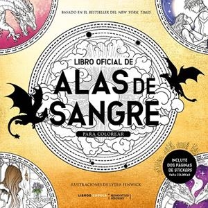 Libro oficial de Alas de Sangre para colorear | 9788448049218 | Lydia Fenwick