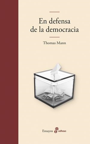 En defensa de la democracia | 9788435011907 | Thomas Mann