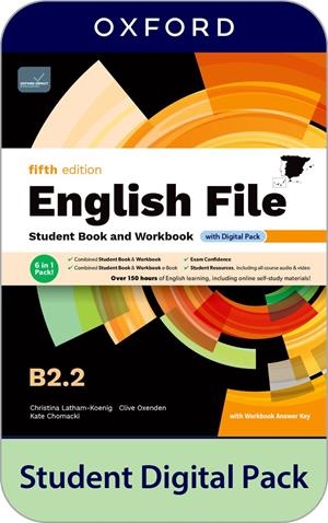 English file upper-intermediate B2.2 (pack with key) (fifth edition) | 9780194144728