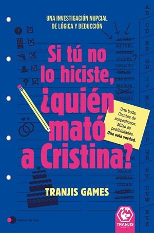 Si tú no lo hiciste, ¿quién mató a Cristina? | 9791388279249 | David Vaquero ; Álex Garcigregor