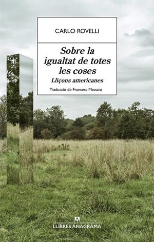 Sobre la igualtat de totes les coses | 9788433951021 | Carlo Rovelli
