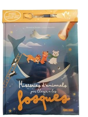 Històries d'animals per llegir a les fosques (+ llanterna ) | 9791370139155 | Bénédicte Rivière ; Laure Macotta