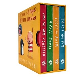 El nen i el pingüí : petita biblioteca (4 volums) | 9791387883355 | Oliver Jeffers
