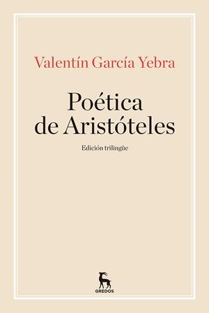 Poética de Aristóteles | 9788424938383 | Valentín García Yebra