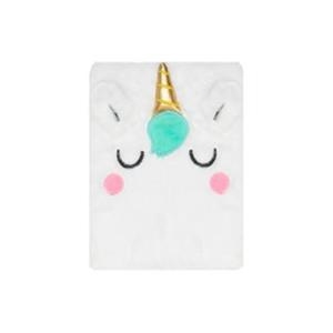 Llibreta : Mr. Wonderful Unicorn peluix (blanc) | 8445641011053