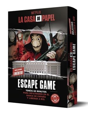 La Casa de Papel : Objetivo: liberar a Río (Escape game) | 9788418100925 | Nicolas Trenti