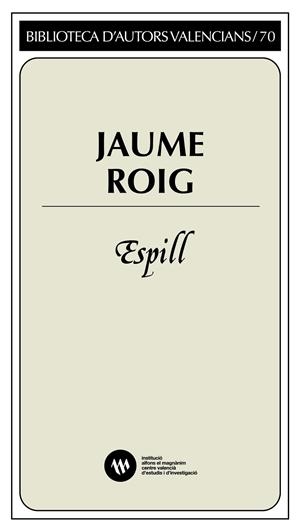 Espill | 9788478228782 | Jaume Roig