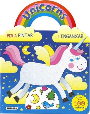 Unicorns per a pintar i enganxar 2 | 9788467781908 | Jordi Busquets