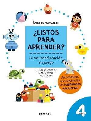 ¿Listos para aprender? 4 años | 9788491017967 | Àngels Navarro ; María Reyes Guijarro