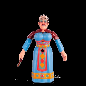 Figura de goma : Geganta Boja de Solsona | DAVALLADA0020