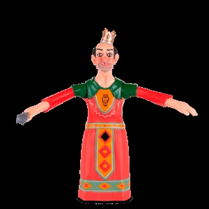 Figura de goma : Gegant Boig de Solsona | DAVALLADA0019