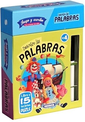 Descubro las palabras (targetes + retolador) | 9788467781274