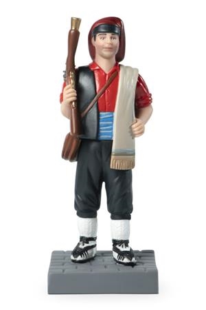 Figura de goma : Bandoler del Ball de Serrallonga de Vilafranca | FESTIARI00039