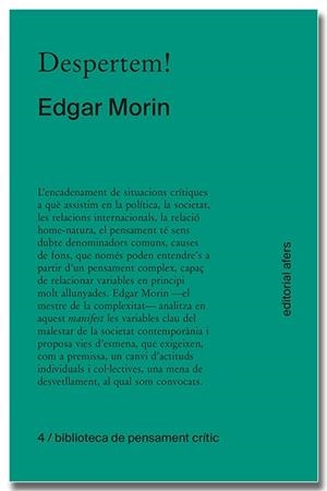 Despertem! | 9788418618406 | Edgar Morin