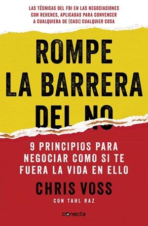 Rompe la barrera del no | 9788416029747 | Chris Voss
