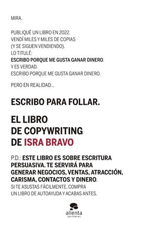 El libro de copywriting | 9788413442471 | Isra Bravo