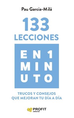 133 lecciones en 1 minuto | 9788419212740 | Pau Garcia-Milà