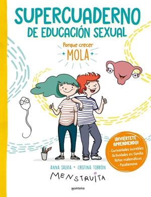 Supercuaderno de educación sexual | 9788419501165 | Anna Salvia ; Cristina Torrón (Menstruita)