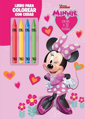 Minnie : Libro para colorear con ceras 2 | 9788418940224