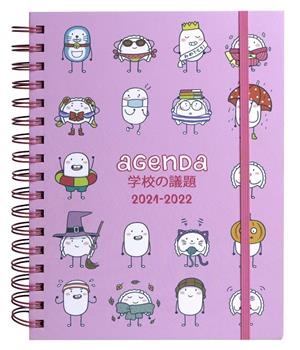 Agenda escolar 2021-2022 : Croqueta y Empanadilla (setmana vista) | 9788418195082