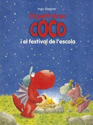 El petit drac Coco i el festival de l'escola | 9788424657871 | Ingo Siegner