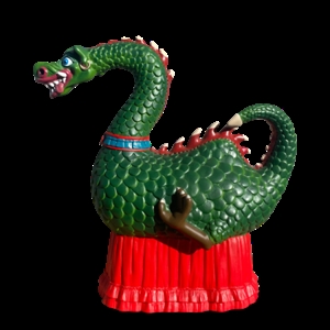 Figura de goma : Draca de Solsona | DAVALLADA0054