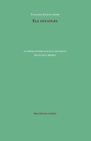 Els ostatges | 9788419633590 | Yolanda Esteve Giner