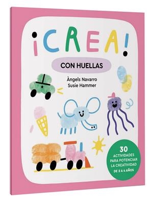 ¡Crea! : Con huellas | 9788411581080 | Àngels Navarro ; Susie Hammer