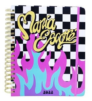 Agenda 2022 : María Escoté (espiral setmana vista) (20x25) | 9788418195044 | María Escoté