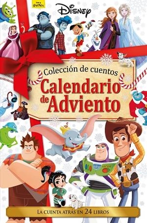 Calendario de adviento : Disney, colección de cuentos | 9788418335426