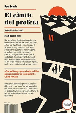 El càntic del profeta | 9788419332776 | Paul Lynch