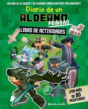 Diario de un aldeano pringao : libro de actividades | 9788408243311 | Cube Kid